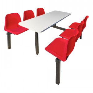 Standard Canteen Table 6 Seater Double Entry